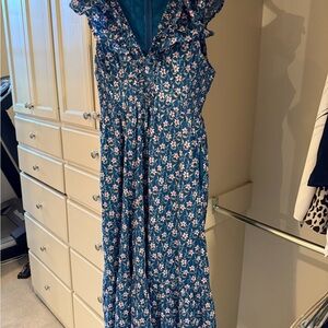 Roller Rabbit Blue Floral Dress